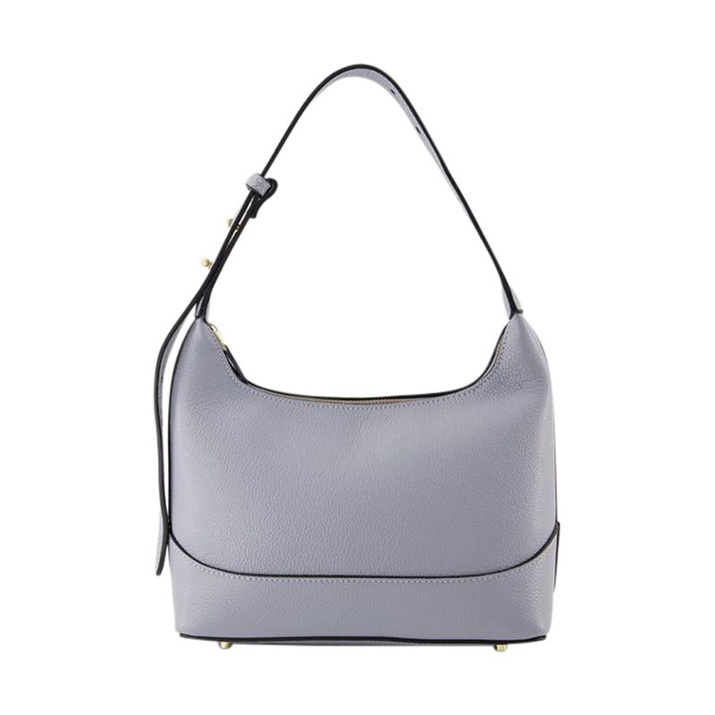 Loop Hobo Bag - Elleme - Blue/Black - Leather